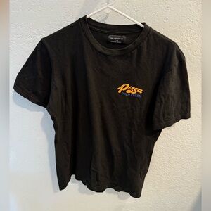 Small Black cotton on tee